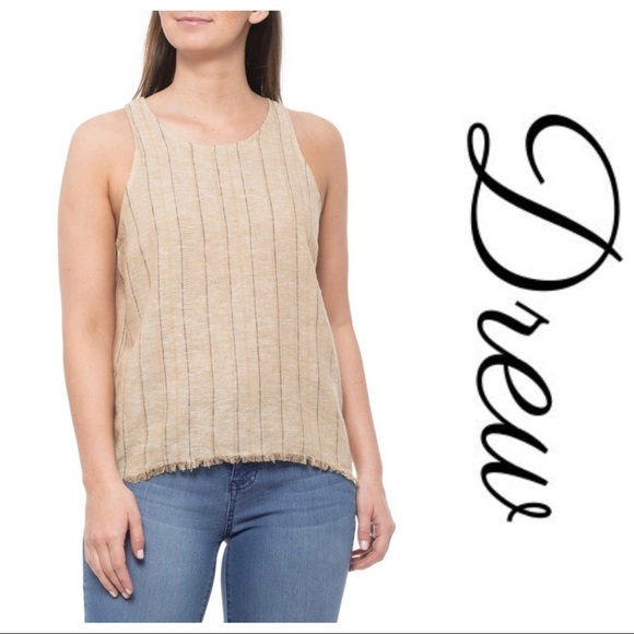 NWT Drew Teagan Striped Tank - Picture 1 of 7